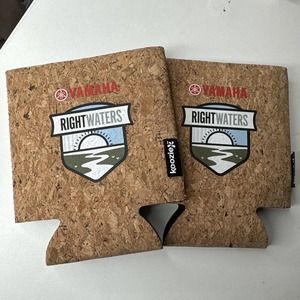 2 Koozie Yamaha Right Waters Cork Style